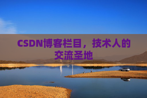 CSDN博客栏目，技术人的交流圣地